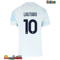 Camisa de Futebol Inter Milan Lautaro Martinez #10 Equipamento Secundário 2025-26 Manga Curta